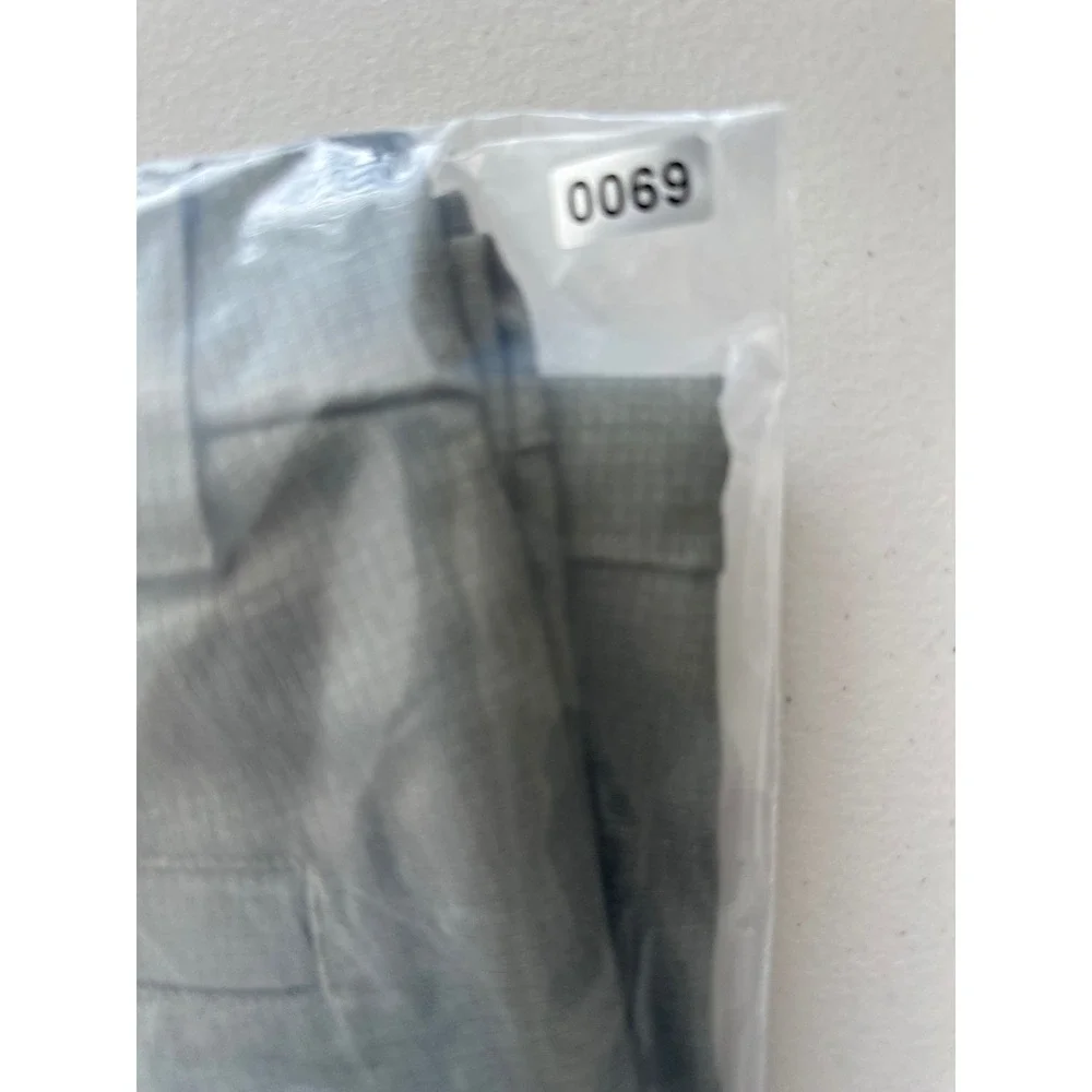 Lululemon ABC Pants Mens 32x30 Green Slim Chino Tapered Textured Travel Commute - Picture 8 of 8